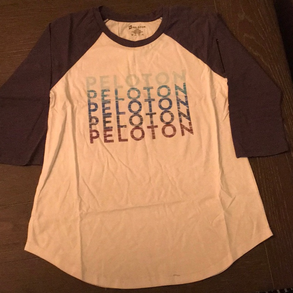 NWT Peloton Baseball Tee Large